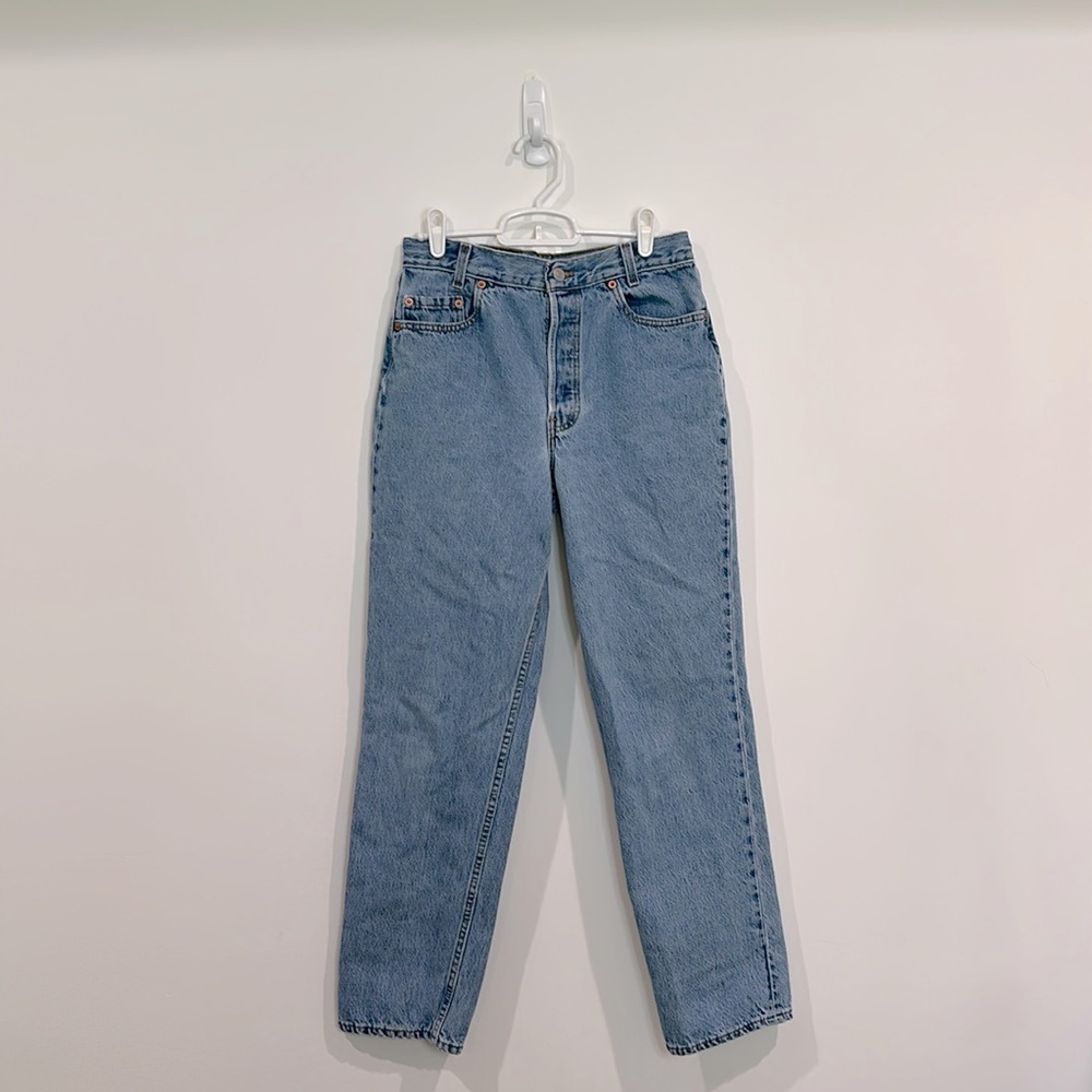 Vintage Levis 501 Student Button Fly Jeans 31 x 30